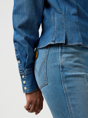 ЖЕНЩИНЫ - Wrangler Рубашка Blue Slim