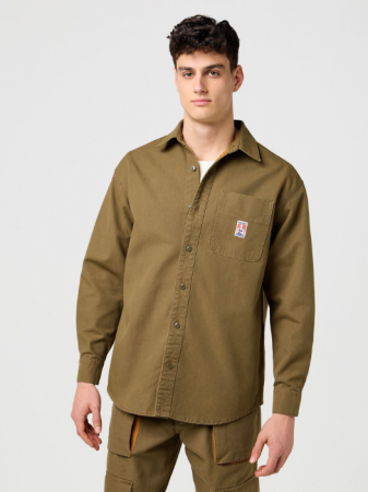 BARBATI - Wrangler Camasa Maro Oversized Barbati