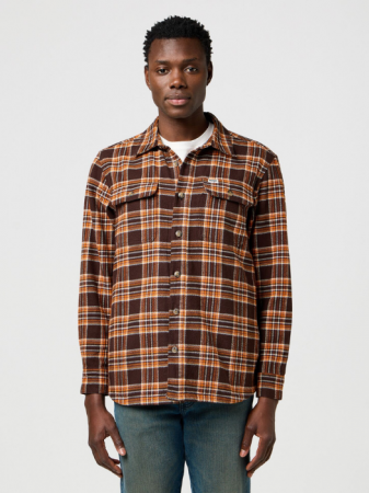 BARBATI - Wrangler Camasa Maro Relaxed Barbati