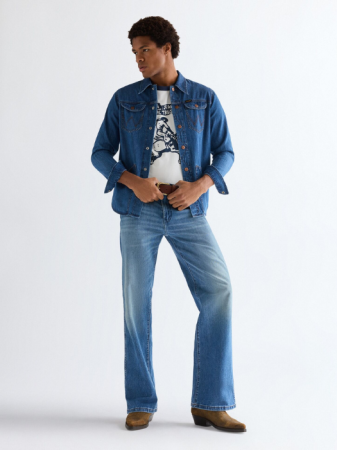 Camasi - Wrangler Camasa Navy Regular Barbati