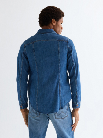 Camasi - Wrangler Camasa Navy Regular Barbati