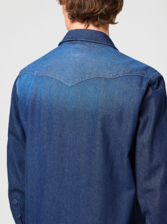 Wrangler Camasa Navy Regular Barbati [4]