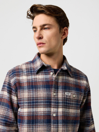 ОДЕЖДА - Wrangler Рубашка Navy Regular