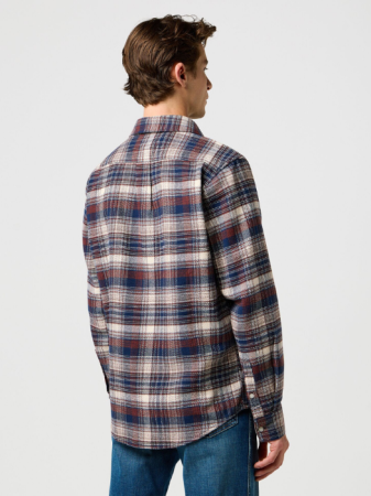 ОДЕЖДА - Wrangler Рубашка Navy Regular