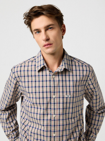 ОДЕЖДА - Wrangler Мужская Рубашка Многоцветная Regular