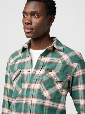 ОДЕЖДА - Wrangler Рубашка Verde Regular