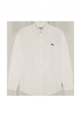 BARBATI - Wrangler Camasa Regular White Barbati