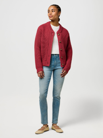 FEMEI - Wrangler Cardigan Roz Deschis Regular Femei