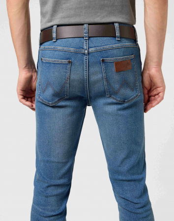 Ремни - Wrangler Мужской Ремень Темно-Коричневый 