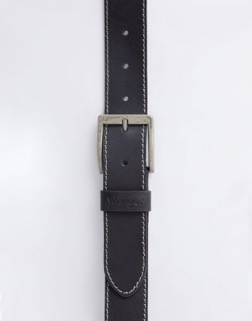 ACCESORII - Wrangler Curea Neagra  Barbati