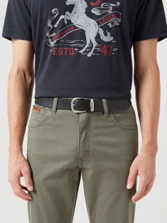 ACCESORII - Wrangler Curea  Neagra Barbati