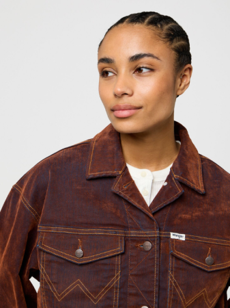 FEMEI - Wrangler Sacou Maro Relaxed Femei