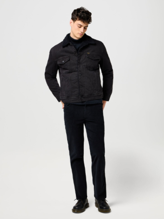 BARBATI - Wrangler Geaca Neagra Regular Barbati