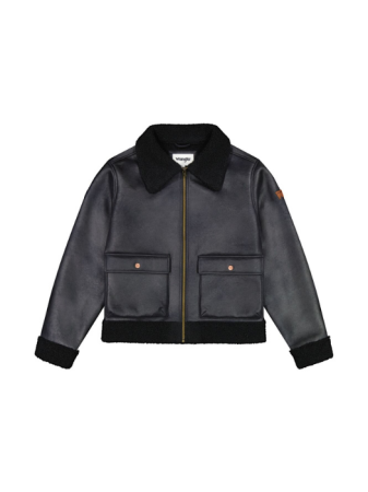 Wrangler Geaca De Iarna Neagra Regular Barbati [3]