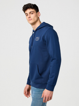 Wrangler Hanorac Navy Relaxed Barbati [2]