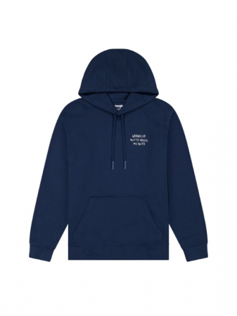 Wrangler Hanorac Navy Relaxed Barbati [4]