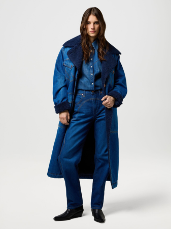 ЖЕНЩИНЫ - Wrangler Манто Blue Oversized