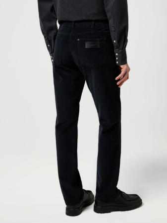Wrangler Pantaloni Negri Regular Straight Barbati [2]