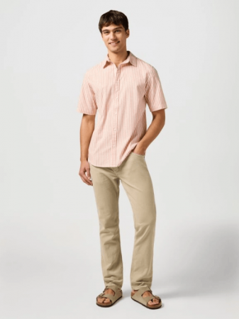 МУЖЧИНЫ - Wrangler Мужские Брюки Бежевые Regular Straight