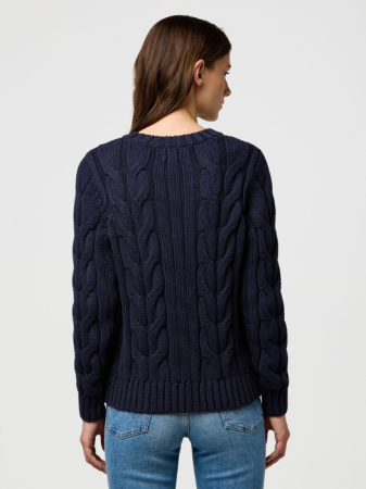 IMBRACAMINTE - Wrangler Pulover Indigo Regular Femei