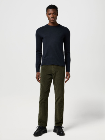 BARBATI - Wrangler Pulover Negru Regular Barbati