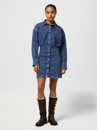 FEMEI - Wrangler Rochie Navy Slim Femei