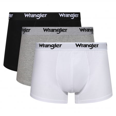 ACCESORII - Wrangler Set Lenjerie Alb/Gri/Negru  Barbati