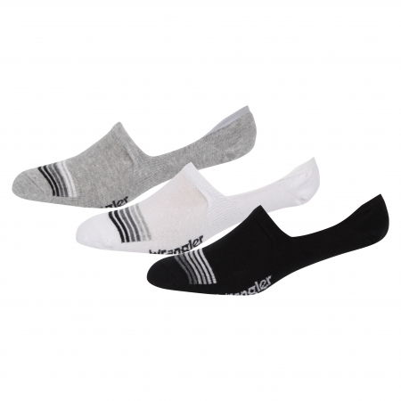 ACCESORII - Wrangler Set Sosete Black White   Barbati