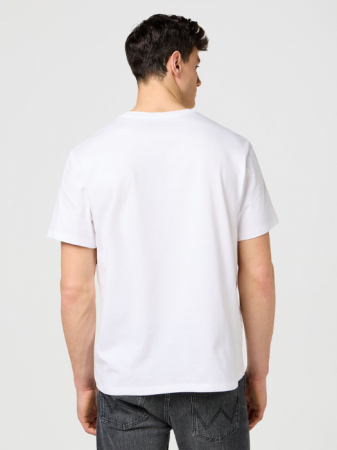 МУЖЧИНЫ - Wrangler Мужская Футболка Белая Relaxed