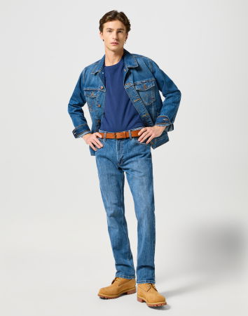 BARBATI - Wrangler Tricou Albastru Regular Barbati