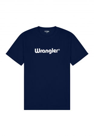 BARBATI - Wrangler Tricou Regular Blue Barbati