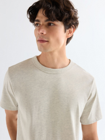 IMBRACAMINTE - Wrangler Tricou Gri Deschis Relaxed Barbati