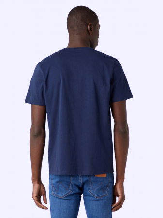 BARBATI - Wrangler Tricou Navy Regular Barbati