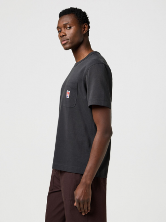 BARBATI - Wrangler Tricou Negru Relaxed Barbati