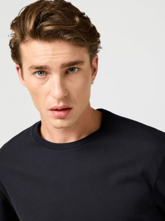 Wrangler Tricou Negru Relaxed Barbati [3]