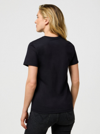 Wrangler Tricou Negru Slim Femei [4]