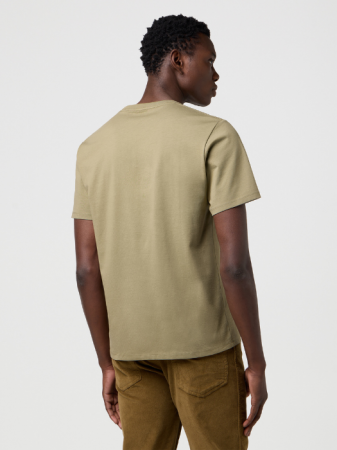 BARBATI - Wrangler Tricou Bej Regular Barbati