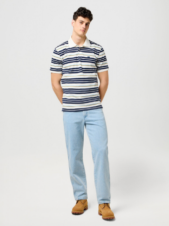 Tricouri si Polo - Wrangler Tricou Polo Multicolor Regular Barbati