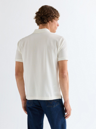 BARBATI - Wrangler Tricou Polo Alb Regular Barbati