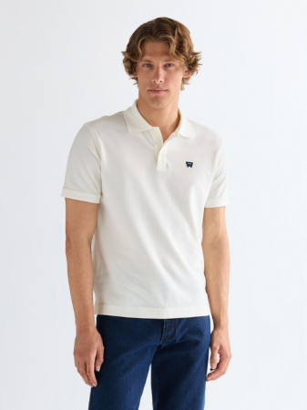 BARBATI - Wrangler Tricou Polo Alb Regular Barbati