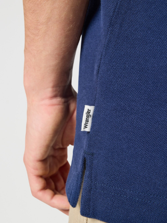 МУЖЧИНЫ - Wrangler Футболка-Поло Blue Regular