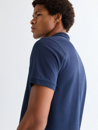 МУЖЧИНЫ - Wrangler Мужская Футболка-Поло Темно-Синяя Regular