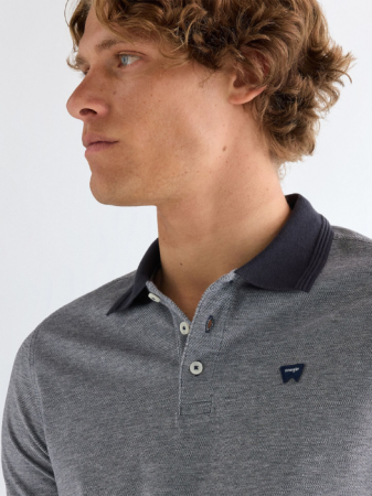 IMBRACAMINTE - Wrangler Tricou Polo Gri Deschis Regular Barbati