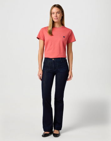 ОДЕЖДА - Wrangler Женская Футболка Розовая Regular