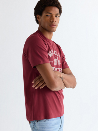 BARBATI - Wrangler Tricou Rosu Regular Barbati