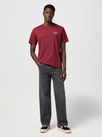 BARBATI - Wrangler Tricou Rosu Relaxed Barbati