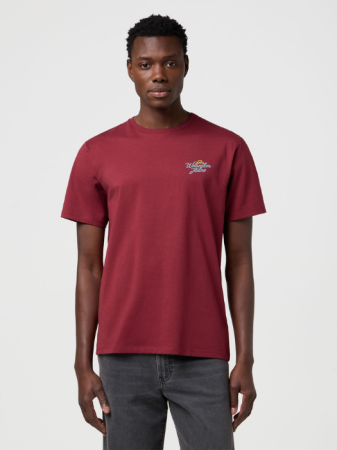 BARBATI - Wrangler Tricou Rosu Relaxed Barbati