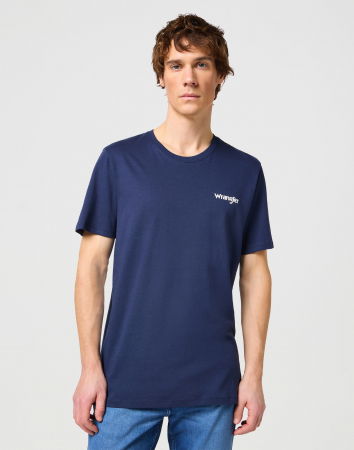 IMBRACAMINTE - Wrangler Tricou (Set) Navy/Alb Regular Barbati