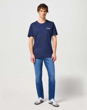 IMBRACAMINTE - Wrangler Tricou (Set) Navy/Alb Regular Barbati