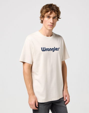 BARBATI - Wrangler Tricou Regular White Barbati